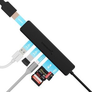 SABRENT MULTI-PORT USB TYPE-C 6-IN-1 HUB WITH 4K HDMI